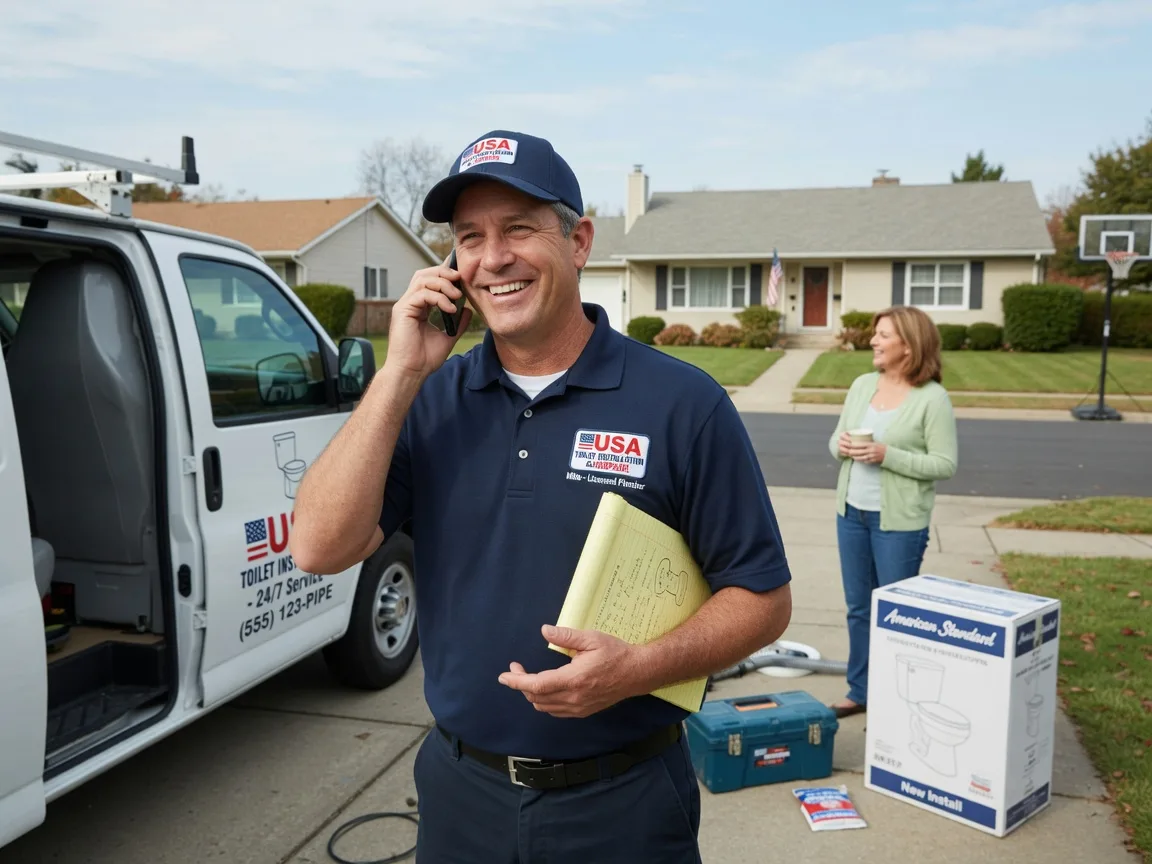 Toilet Installation New Philadelphia, PA FAQs